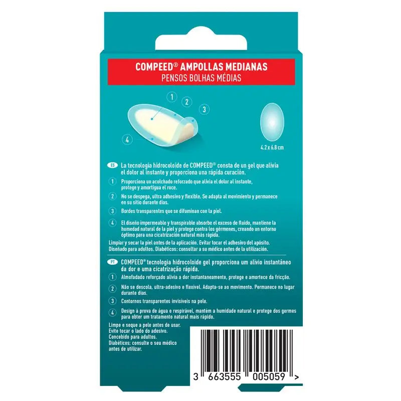 Compeed Blisters Medium, 10 unidades