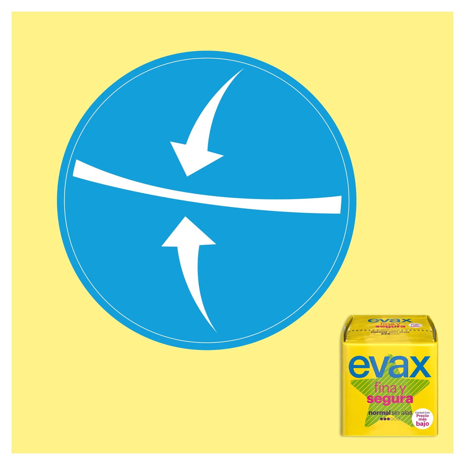 Evax Thin & Safe Normal Pads 16 unidades