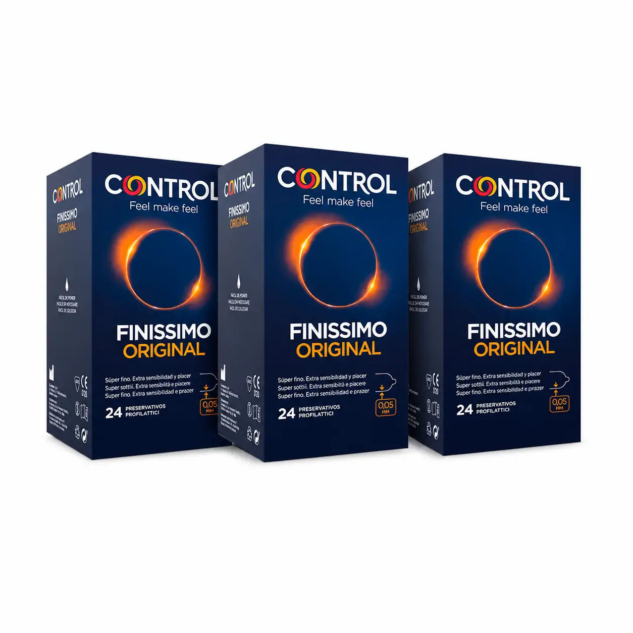 Finissimo Original Control, 24 unidades, embalagem 3