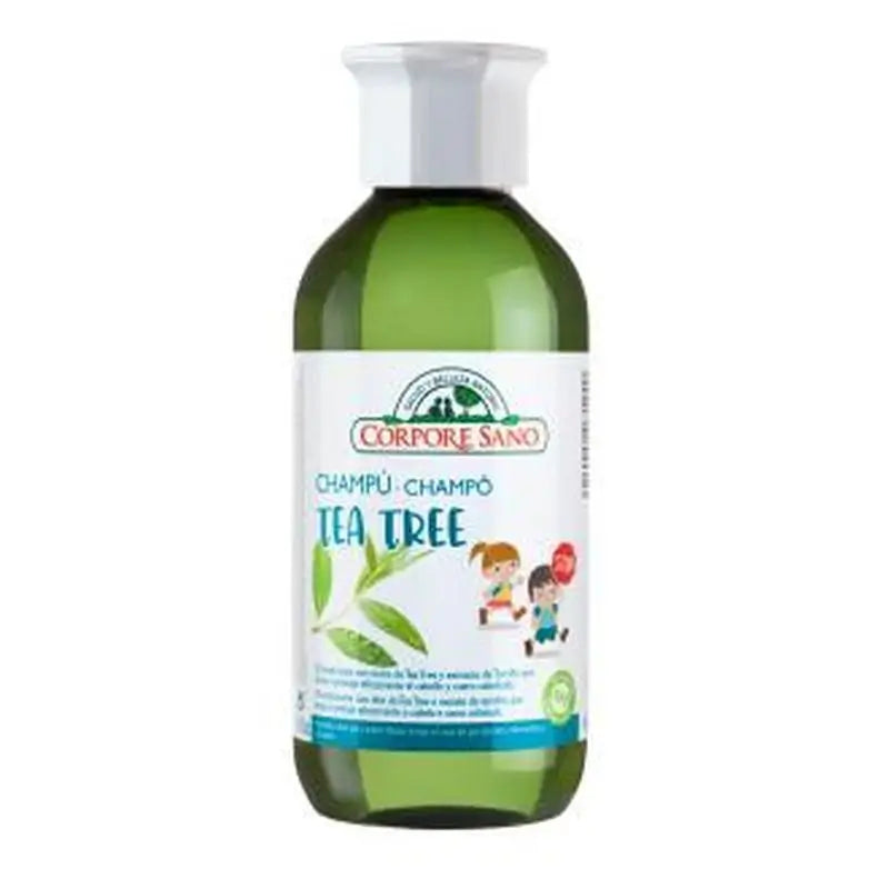 Corpore Sano Champu Tea Tree Antipiojos 300Ml. Bio