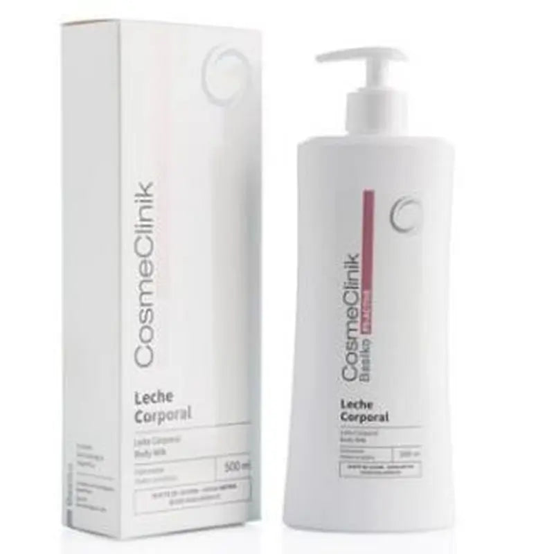Leite corporal Cosmeclinik Basiko 500Ml.