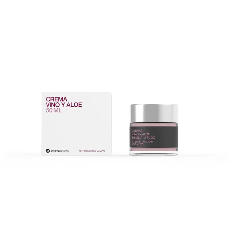 Creme Facial Botanicapharma Vinho e Aloé, 50 ml