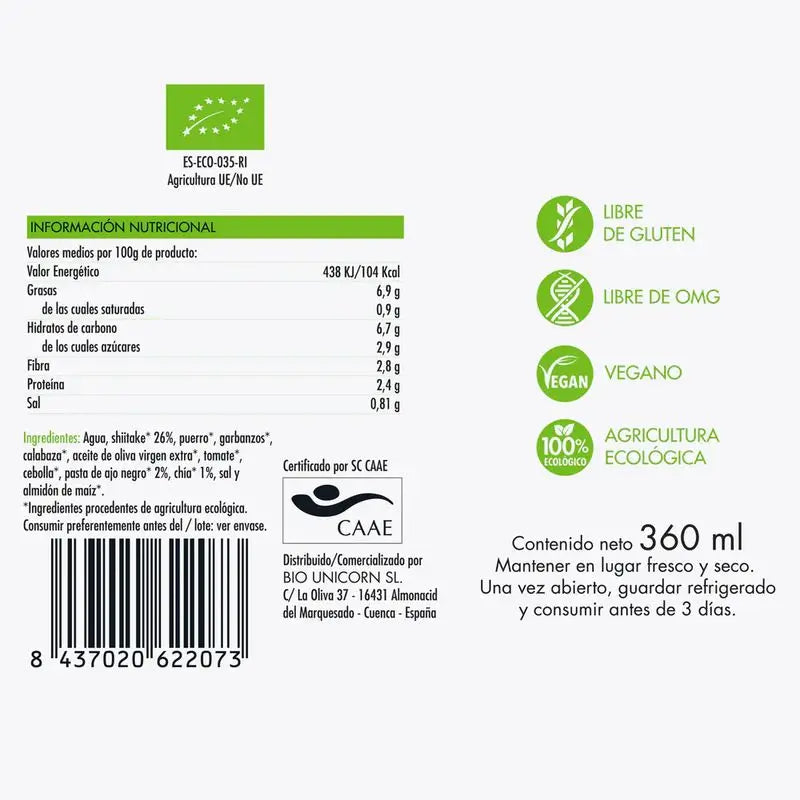 Aldous Bio Gourmet Forest Cream, 360 ml