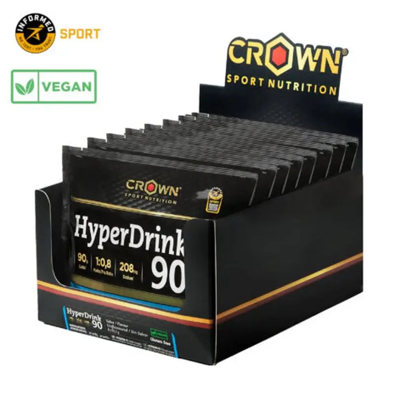 Crown Sport Nutrition Hyperdrink 90 Neutro , 8 x 93,1 gr