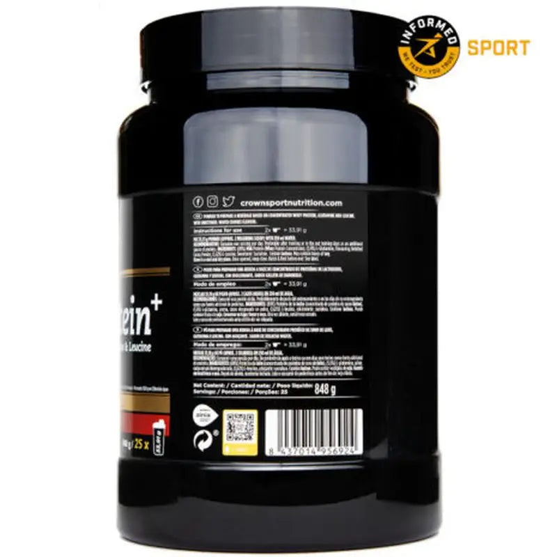 Crown Sport Nutrition Whey Protein + Wafer Cookies , 834 gr (25 porciones)