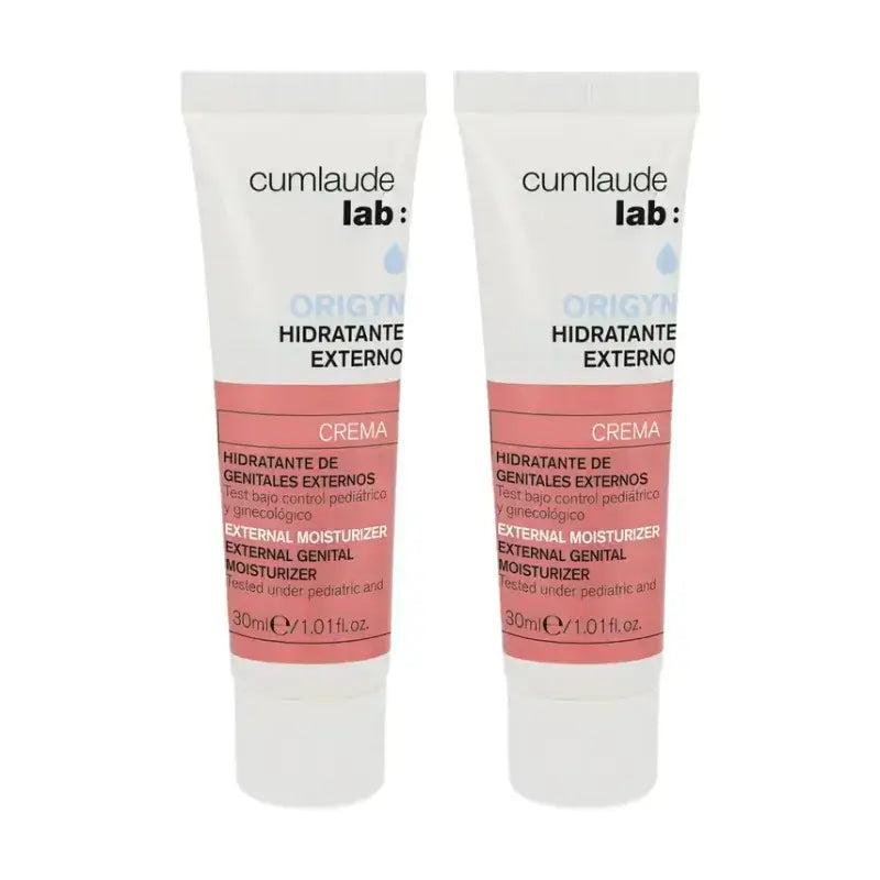 Cumlaude Lab Hidratante Externo, Embalagem 2 x 30 ml