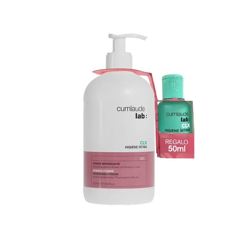 Cumlaude Lab Higiene Íntima Clx, 500 ml + 50 ml