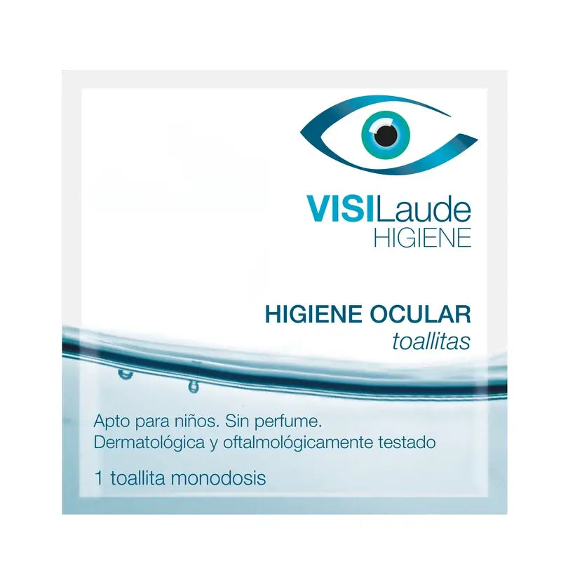 Rilastil Visilaude Toalhetes Higiene Ocular 16 unidades