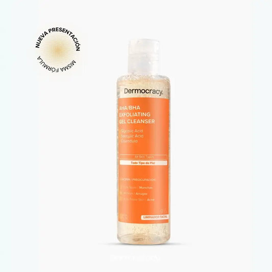 Dermocracy Ана/Bha Gel de Limpeza Esfoliante