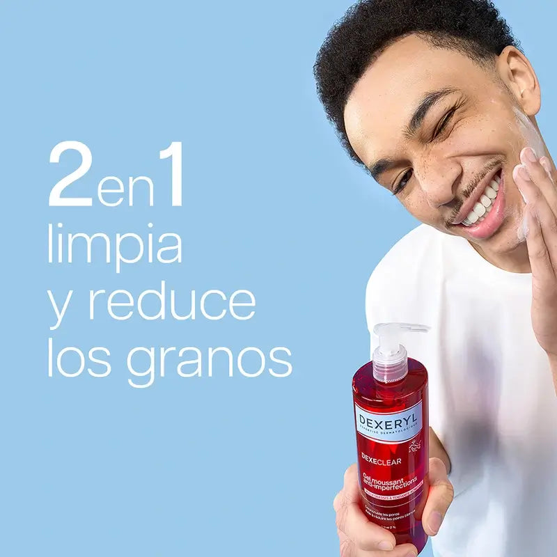Dexeryl Dexeclear Gel de Limpeza Anti-Perfecção 2 em 1 , 400 ml