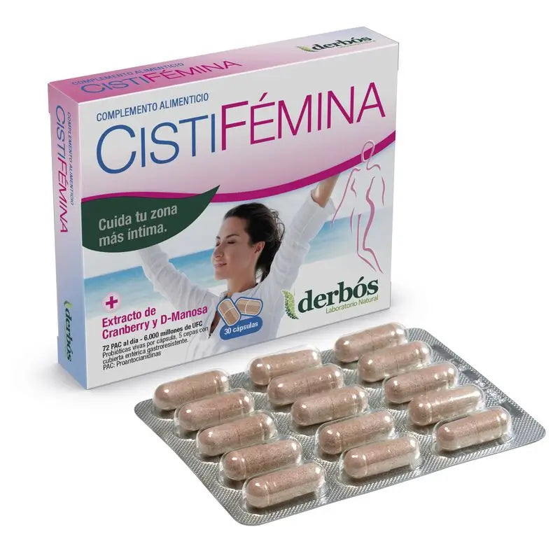 Dherbos Cistifemina , 30 cápsulas