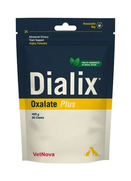 Dialix® Oxalate Plus 90 pastilhas - Nova Fórmula Vegana, 405 gramas