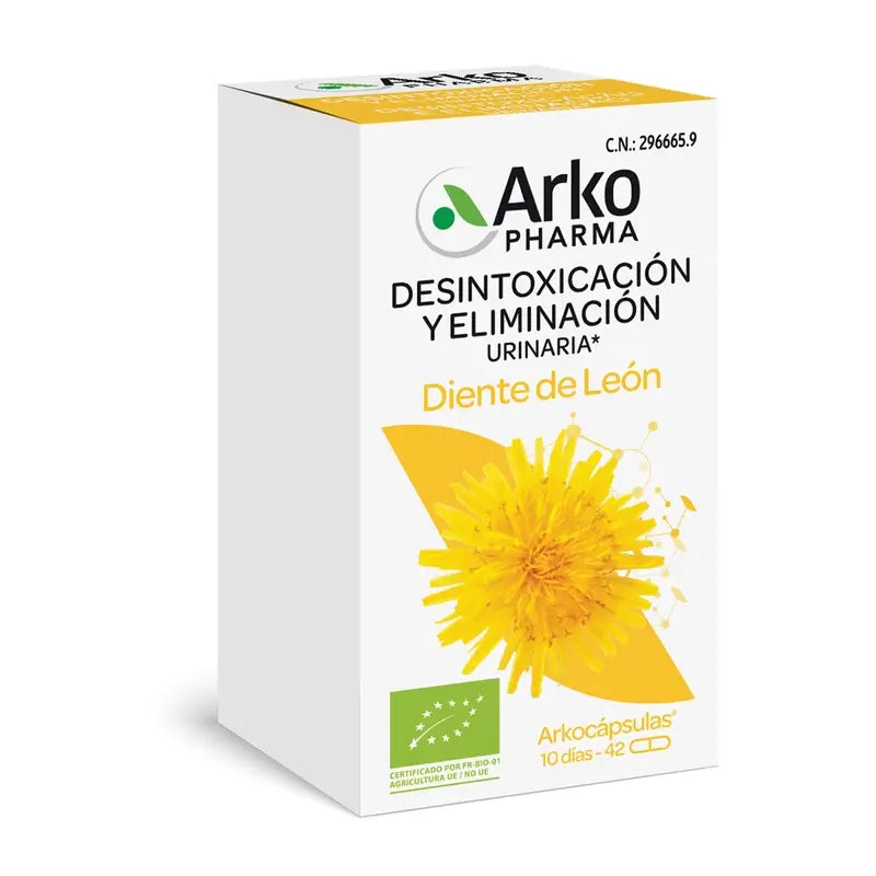 Arkocápsulas Dandelion Bio 42 Cápsulas Arkopharma