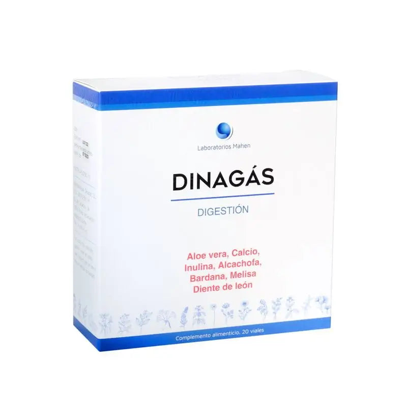 Dinadiet Dinagas Digestion , 10 ml x 10 viales