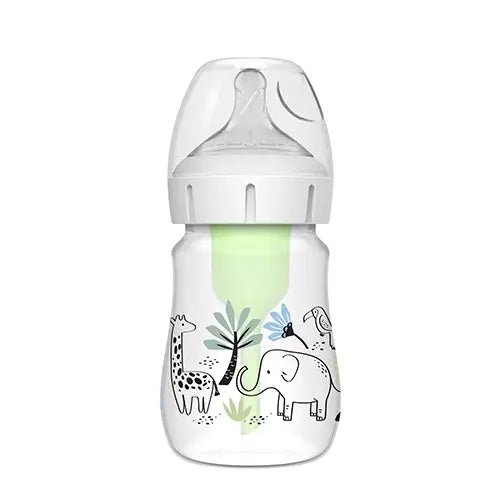 Garrafa de boca larga Dr.Brown's 150ml Selva PP Opções +