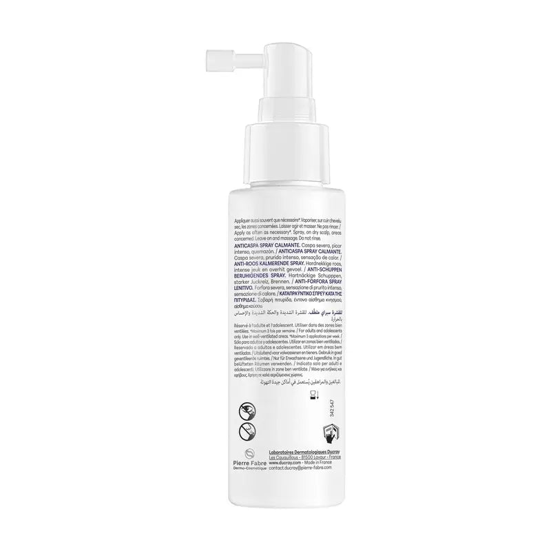Ducray Kelual Ds Spray Suavizante Intensivo, 100 ml