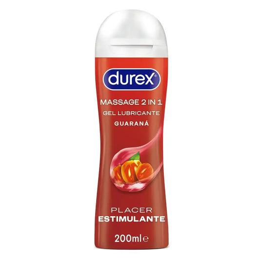 Durex Massagem Estimulante & Lubrificante Guaraná 200 ml