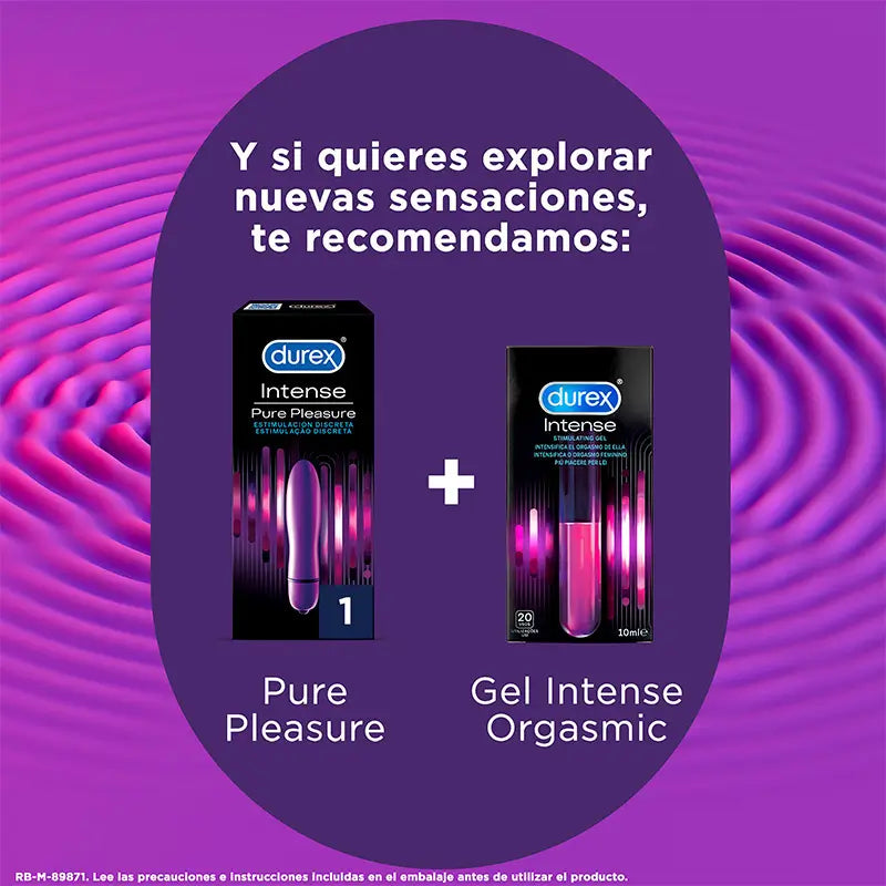 DUREX Vibrador de prazer puro orgástico intenso