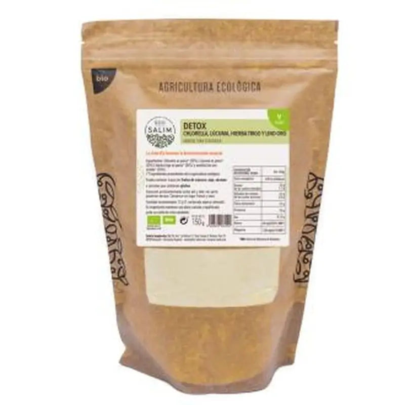 Eco Salim Detox Chlorella-Lucuma-Hierba Trigo 150Gr. Bio**