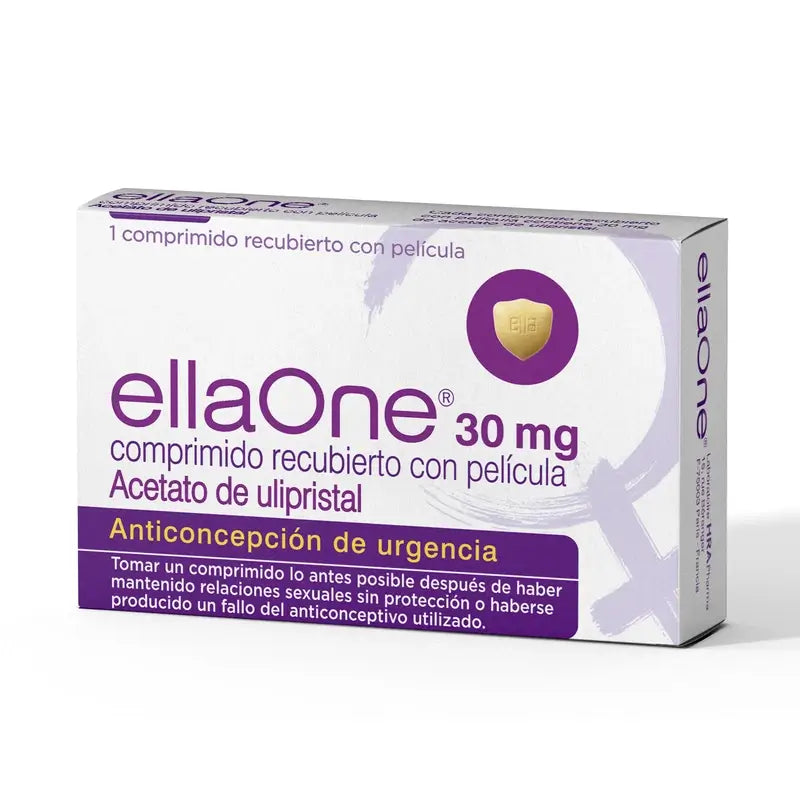 Ellaone 30 mg Contracetivo de emergência 1 comprimido