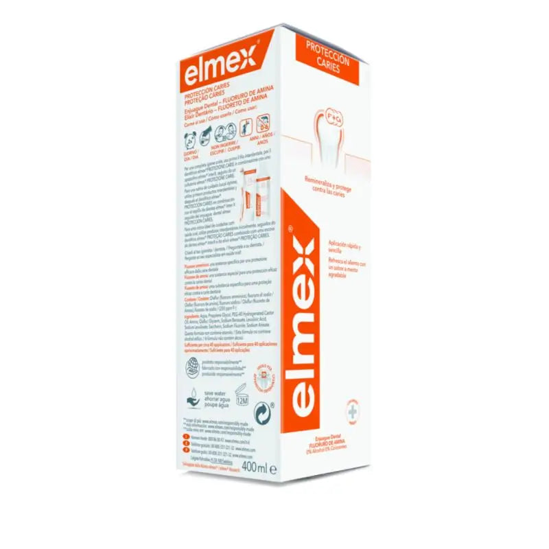 Elmex Caries Enjuagues Bucales , 400 ml