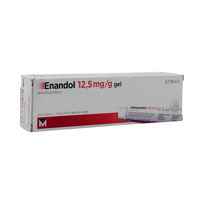Enandol 12,5 Mg/G Skin Gel, 60 gramas