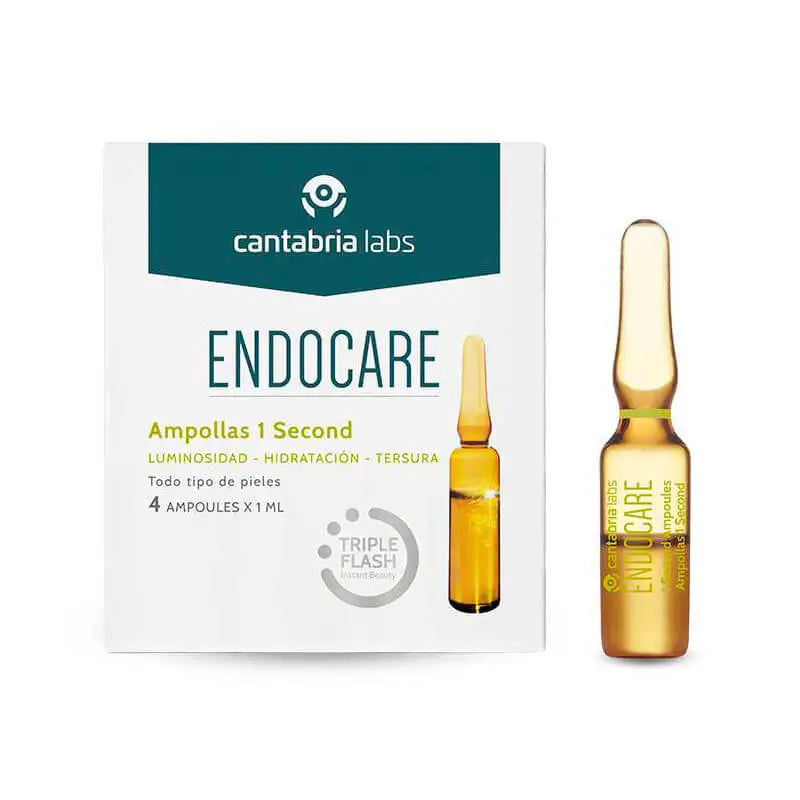 ENDOCARE Essential 4 Ampolas 1 Segundo Flash x 1 ml
