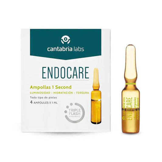 ENDOCARE Essential 4 Ampolas 1 Segundo Flash x 1 ml