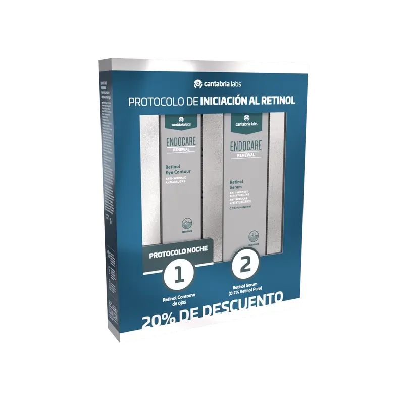 Endocare Pack Retinol Serum 0,2% 30 Ml + Retinol Eye Contour 15 Ml