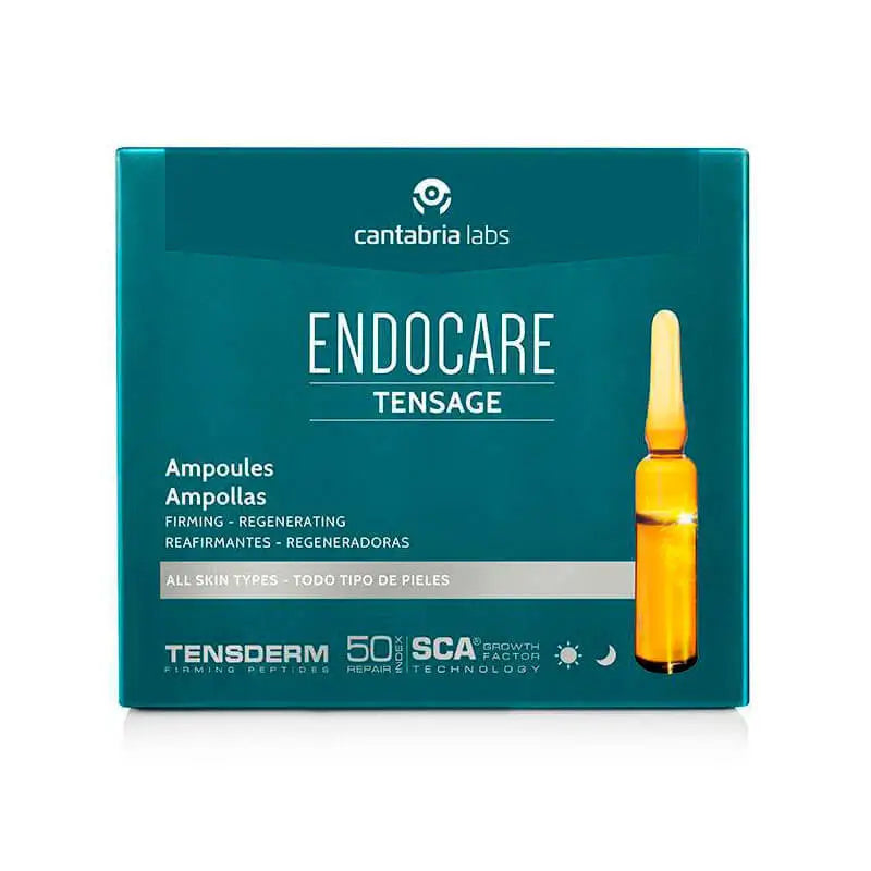 ENDOCARE TENSAGE 20 AMPOLAS DE 2 ML