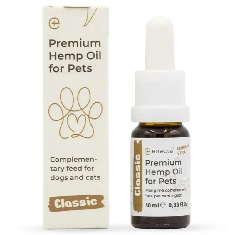Enecta Óleo de Cânhamo para animais de estimação 500 Mg , 10 ml