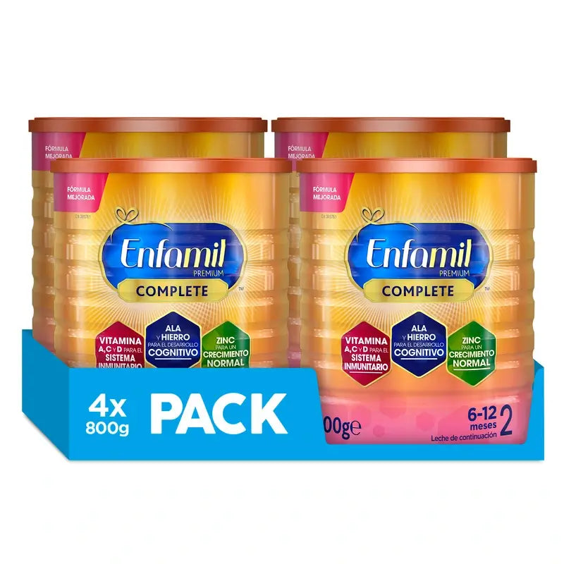 Enfamil Complete 2 Milk Formula, 4 X 800 gr