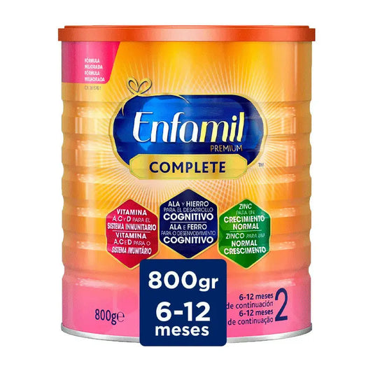 Fórmula de leite Enfamil Complete 2, 800g