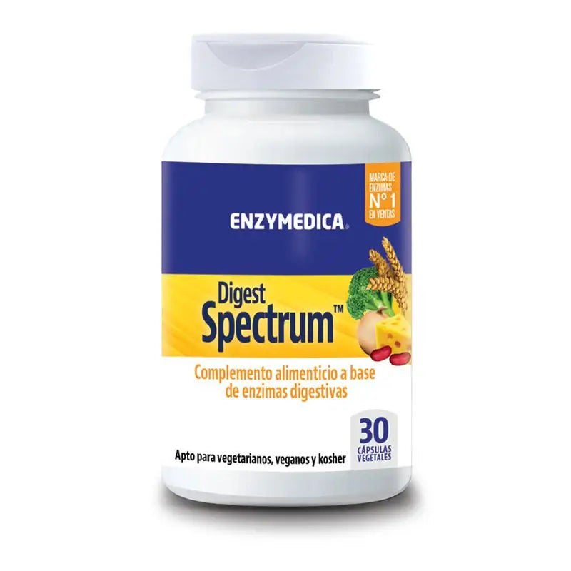 Enzymedica Digest Spectrum , 30 cápsulas