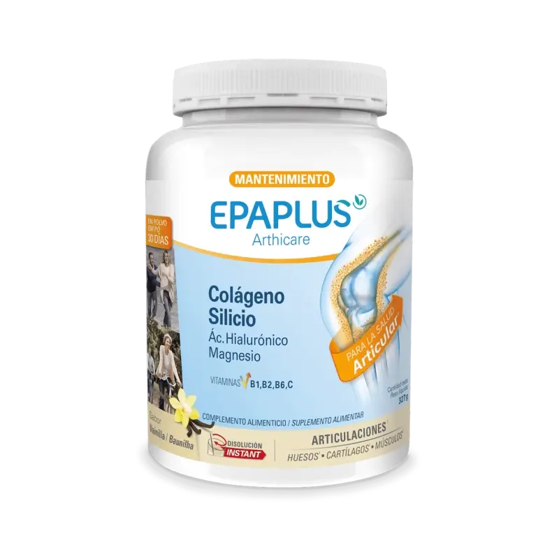 Epaplus Duplo Joints Colagénio + Sílica Sabor a Baunilha, 2x326 gramas