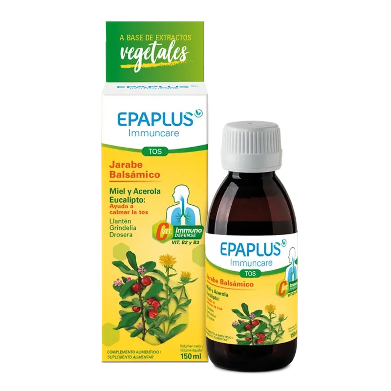 Epaplus Immuncare Xarope para a Tosse Adulto Sabor a Limão , 150 ml