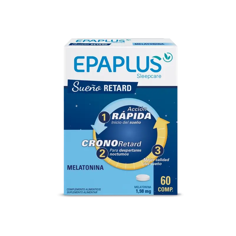 Epaplus Sleepcare Melatonin Retard Plus , 60 comprimidos