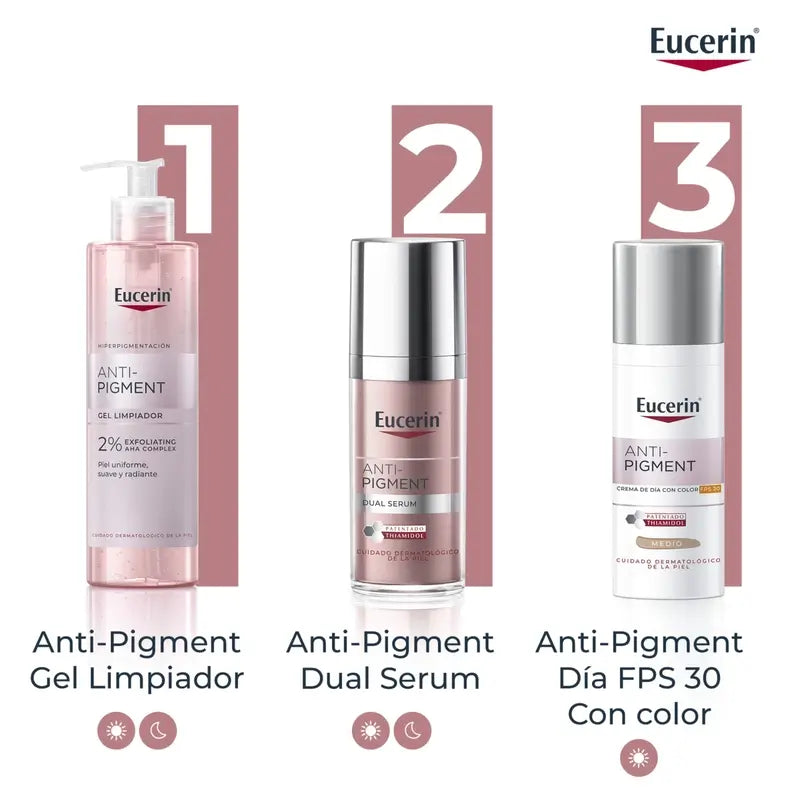 Eucerin Creme de Dia Anti-Pigmentação SPF30 Colorido, 50ml
