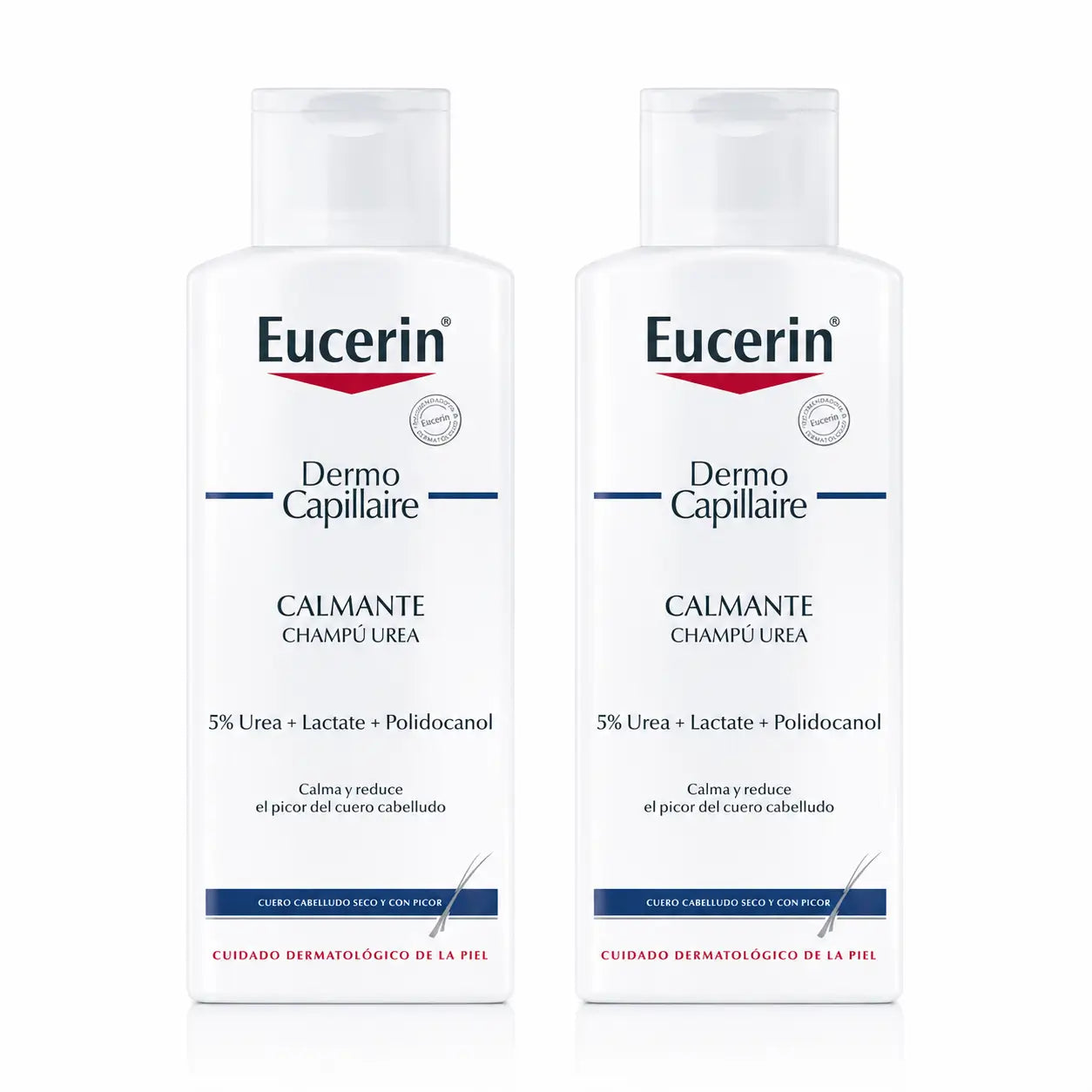 Champô Eucerin Ureia, 250ml, embalagem de 2
