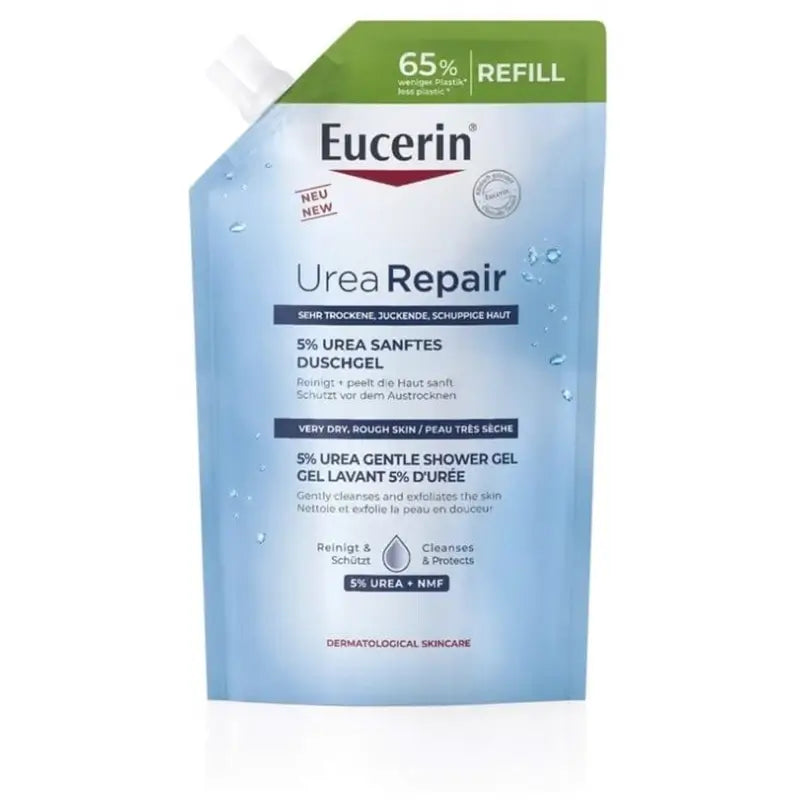 Eucerin Gel de Duche Suave Recarga 5% Ureia 400ml
