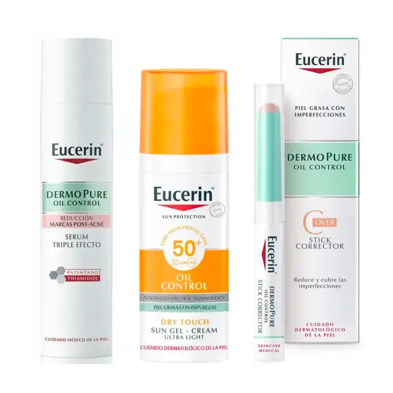 Rotina Eucerin para o acne