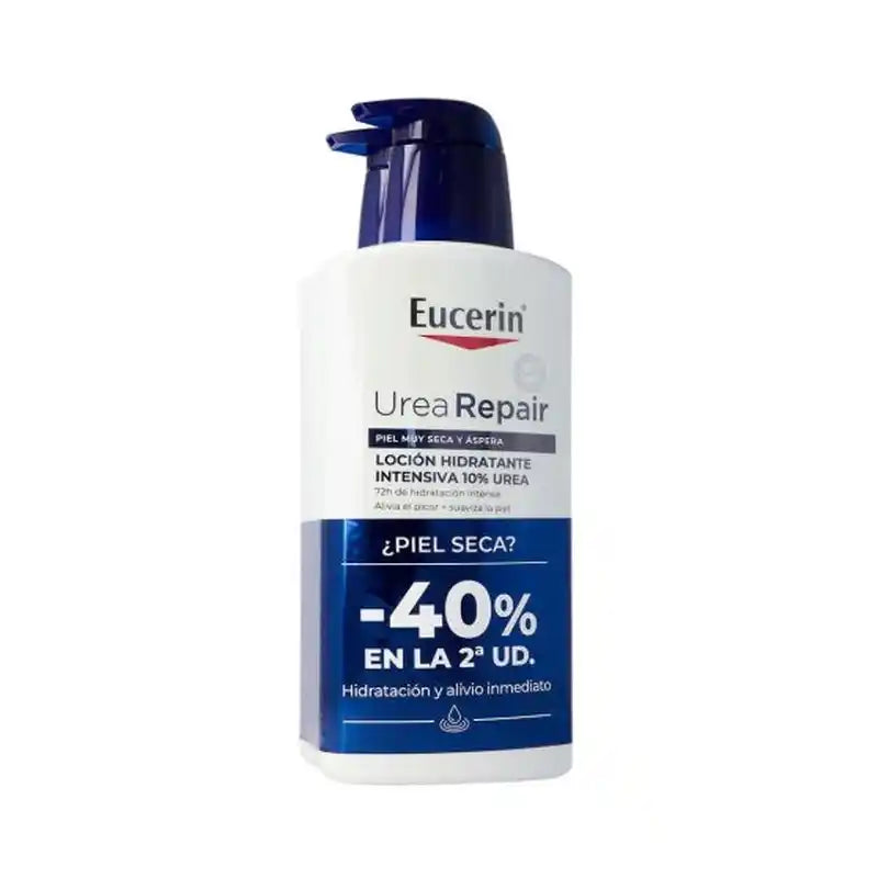 Eucerin Loção Intensiva Reparadora de Ureia 10% Ureia, 2X400 Ml