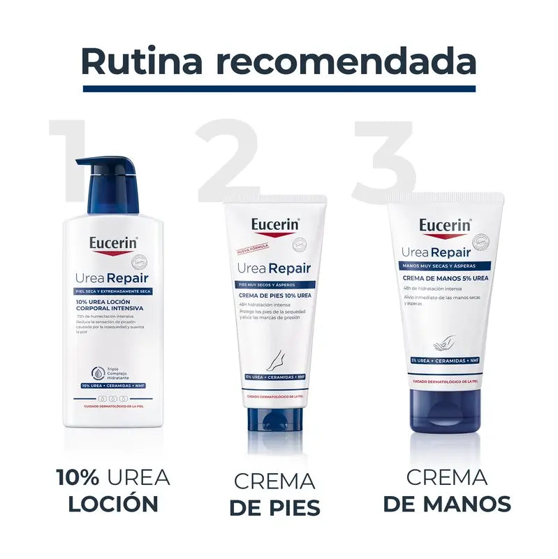 EUCERIN UREIA-REPARAÇÃO MAIS CREME DE PÉ 10% 100 ML