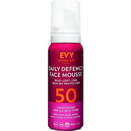 Evy Daily Defense Face Mousse SPF50, 75ml