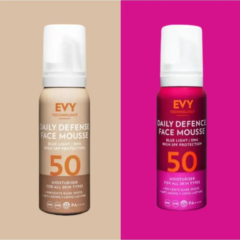 Evy Daily Defense Face Mousse SPF50, 75ml