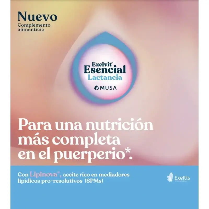 Exelvit Lactation Essential, Embalagem 2 x 60 cápsulas