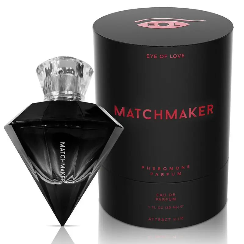 Eye Of Love Matchmaker Black Diamond Perfume Feromonas Para Ella 30 Ml