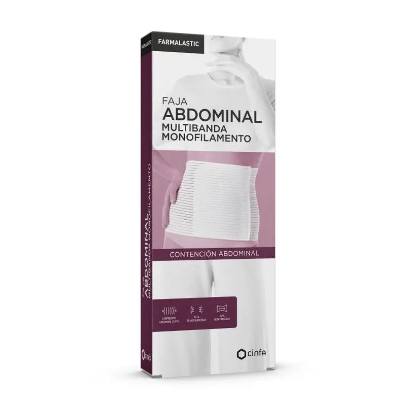 Velcro Lombar Lombar Branco, tamanho 3