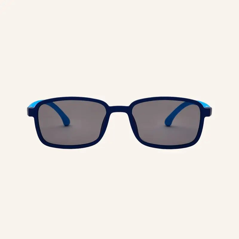 Farmamoda Gafas De Sol Para Niños Polarizadas Celeste Y Navy, 25 gr