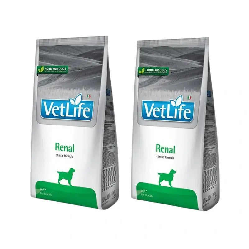 Farmina Vet Life Cat Renal 5Kg, Ração para Gatos, Embalagem de 2